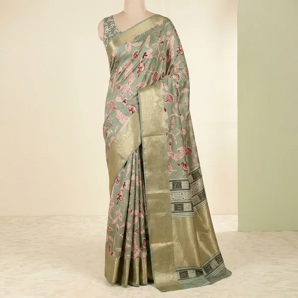 Multicolor_Designer_Printed_And_Dolla_Silk_Fabric_Saree