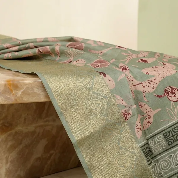 Multicolor_Designer_Printed_And_Dolla_Silk_Fabric_Saree