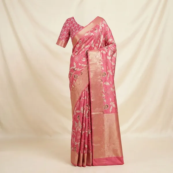 Pink_Designer_Printed_And_Dolla_Silk_Fabric_Saree