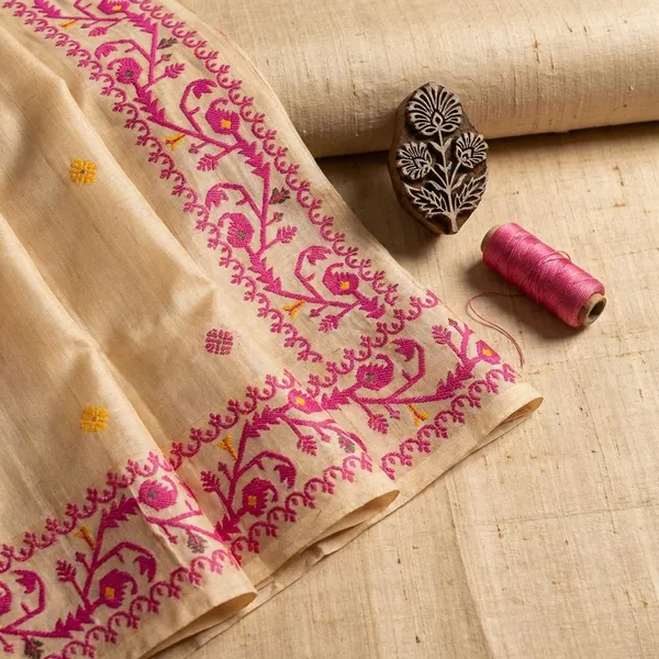 Grey_And_Light_Pink_Kanchipuram_Silk_Sarees_Designed_Beautiful_Soft_Thread_Flower_Meena_Butta