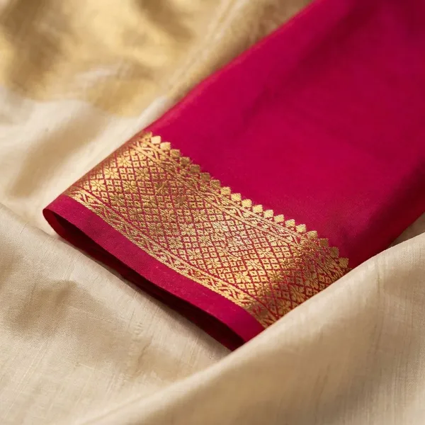 Light_Maroon_Pure_Viscose_Silk,_It_Is_Very_Soft_And_Comfortable_To_Wear_Any_Weather