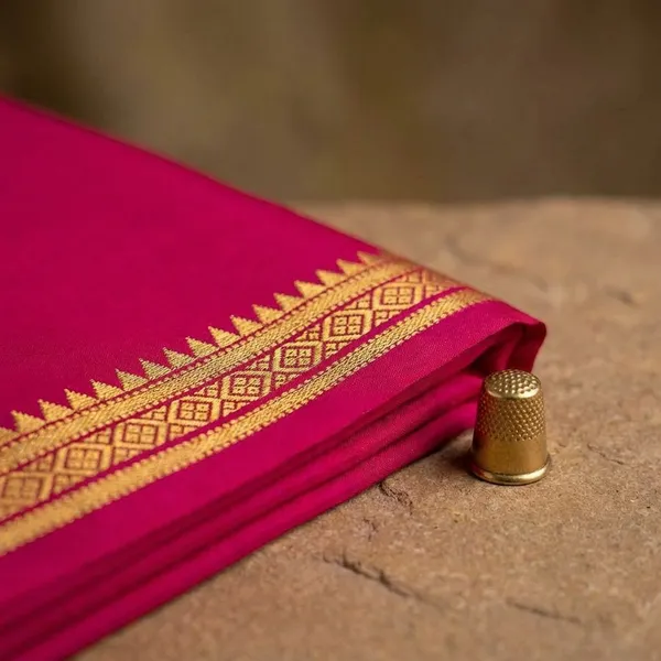 Light_Maroon_Pure_Viscose_Silk,_It_Is_Very_Soft_And_Comfortable_To_Wear_Any_Weather