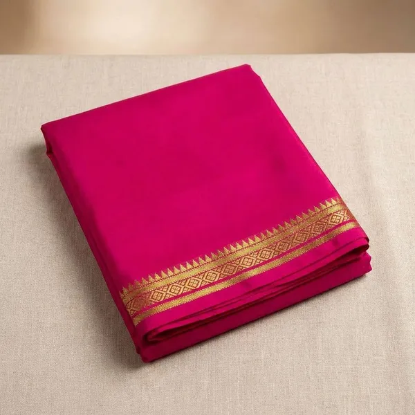 Light_Maroon_Pure_Viscose_Silk,_It_Is_Very_Soft_And_Comfortable_To_Wear_Any_Weather