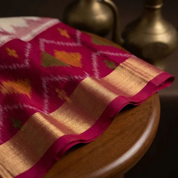 Grey_And_Maroon_Designer_Printed_And_Dolla_Silk_Fabric_Sarees