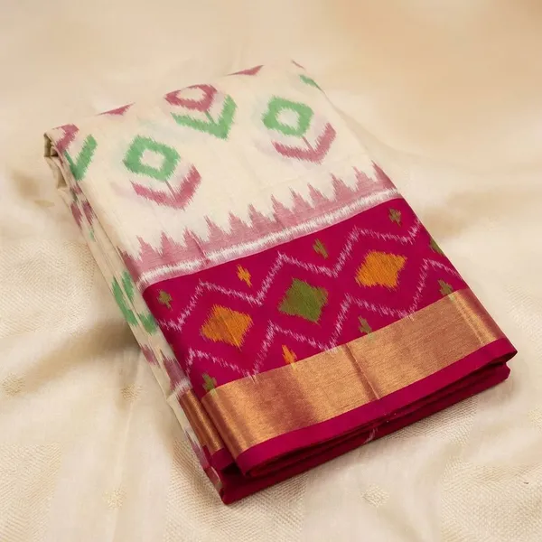 Grey_And_Maroon_Designer_Printed_And_Dolla_Silk_Fabric_Sarees