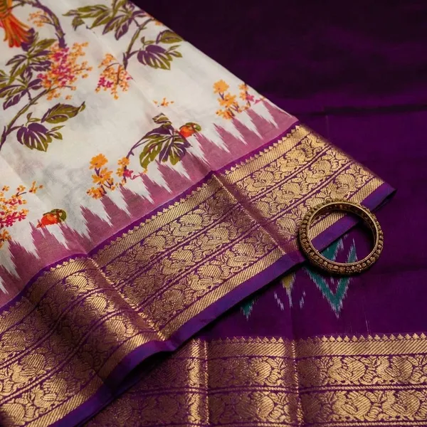 Multicolor_Designer_Printed_And_Dolla_Silk_Fabric_Sarees