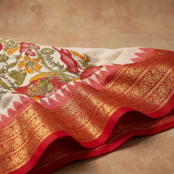 Multicolor_Designer_Printed_And_Dolla_Silk_Fabric_Sarees