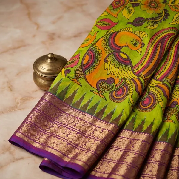Multicolor_Designer_Printed_And_Dolla_Silk_Fabric_Sarees