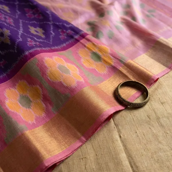 Blue_Designer_Printed_And_Dolla_Silk_Fabric_Sarees