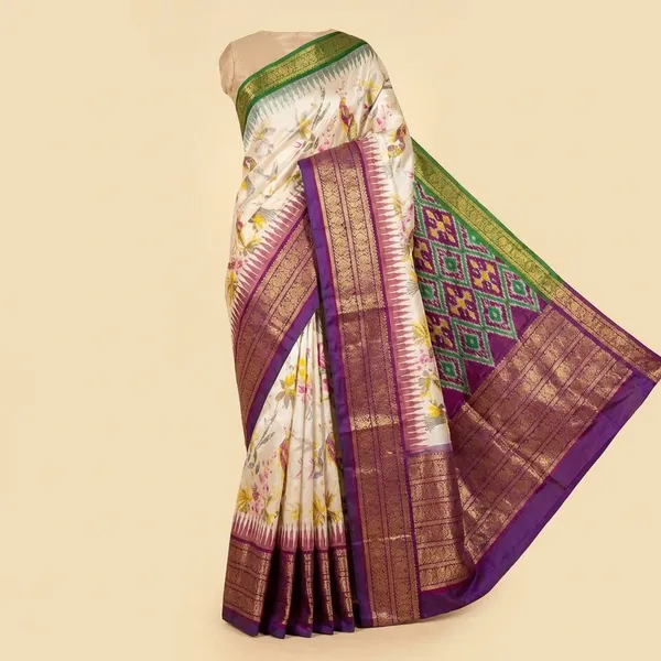 Multicolor_Designer_Printed_And_Dolla_Silk_Fabric_Sarees