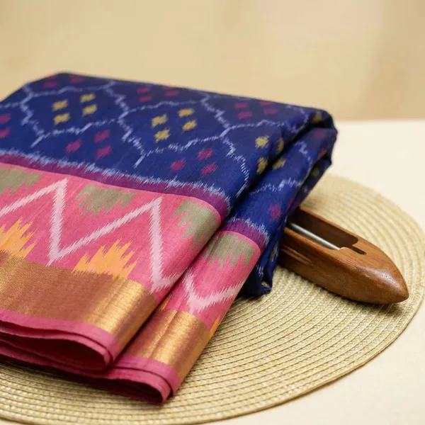 Blue_And_Pink_Designer_Printed_And_Dolla_Silk_Fabric_Sarees