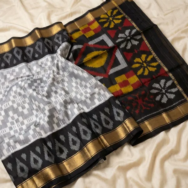 Grey_Pink_Designer_Printed_And_Dolla_Silk_Fabric_Sarees