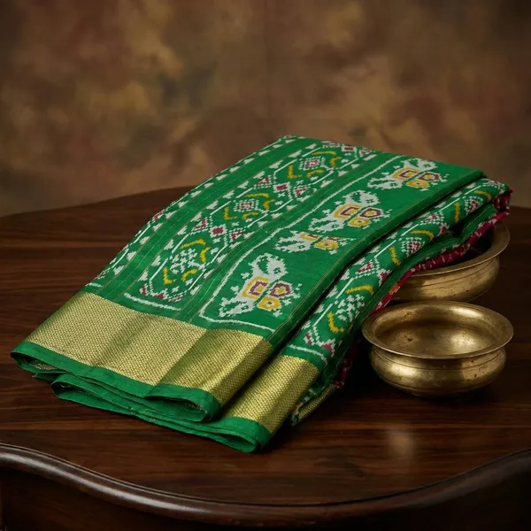 Khadi_Red_Designer_Printed_And_Dolla_Silk_Fabric_Sarees