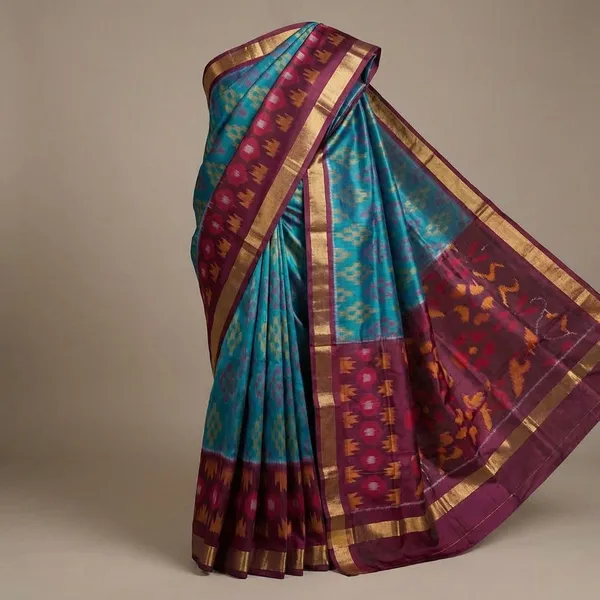 Multicolour_Designer_Printed_And_Dolla_Silk_Fabric_Sarees