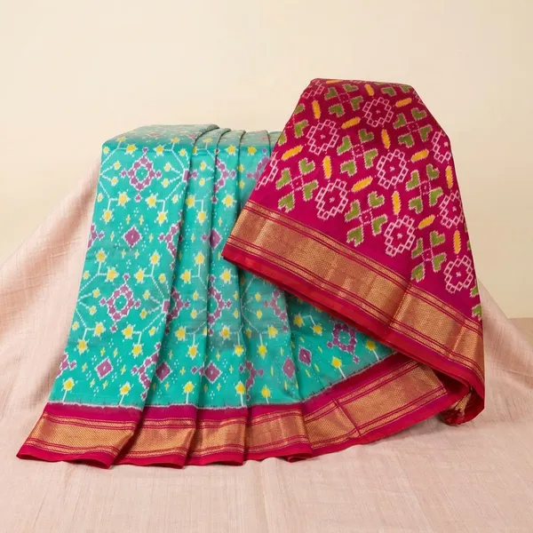 Multicolor_Designer_Printed_And_Dolla_Silk_Fabric_Sarees