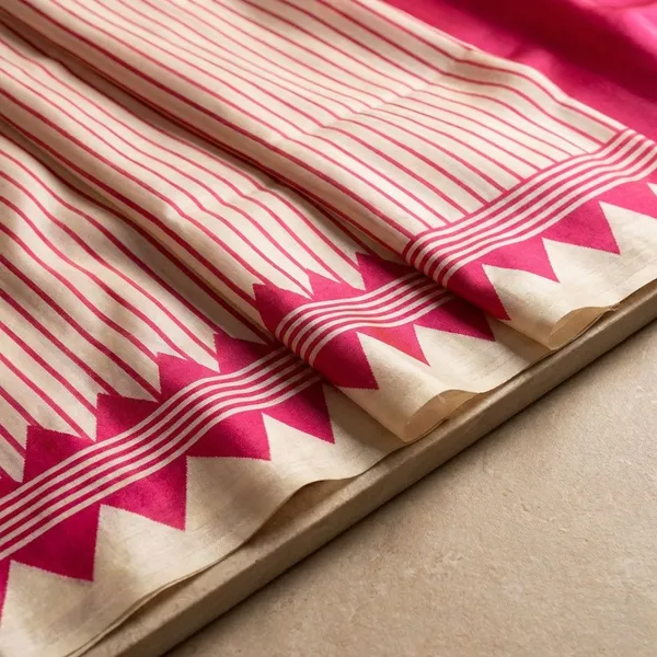 Pink_Semi_Gajji_Bandhej_Printed_Sarees
