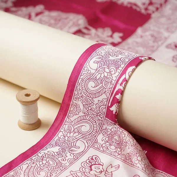 Pink_Semi_Gajji_Bandhej_Printed_Sarees