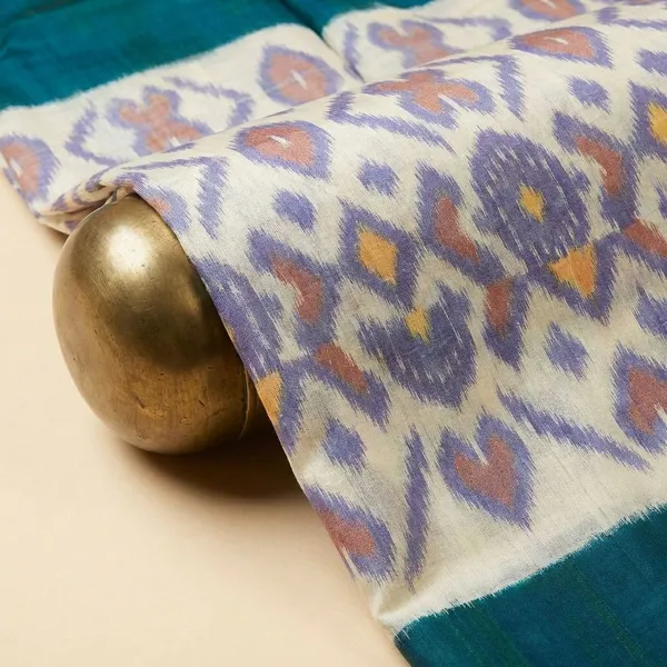 Multicolor_Khadi_Cotton_With_Hand_Block_Batik_Prints