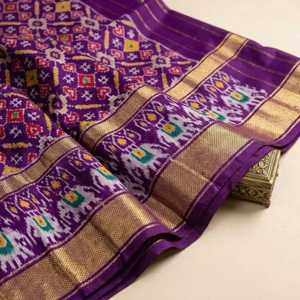 Sky_Blue_Designer_Printed_And_Dolla_Silk_Fabric_Sarees