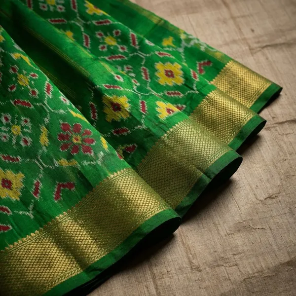 Green_And_Red_Designer_Printed_And_Dolla_Silk_Fabric_Sarees