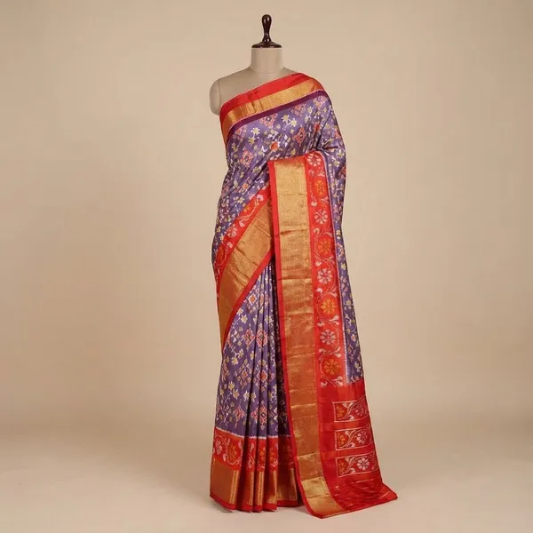 Multicolor_Designer_Printed_And_Dolla_Silk_Fabric_Sarees