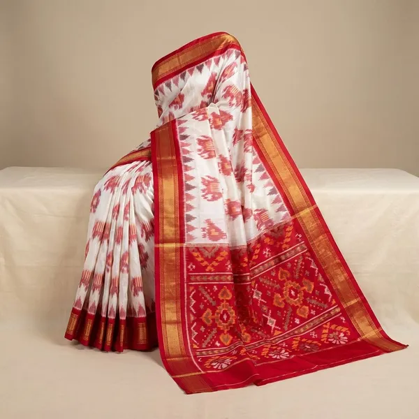 Red_Designer_Printed_And_Dolla_Silk_Fabric_Sarees