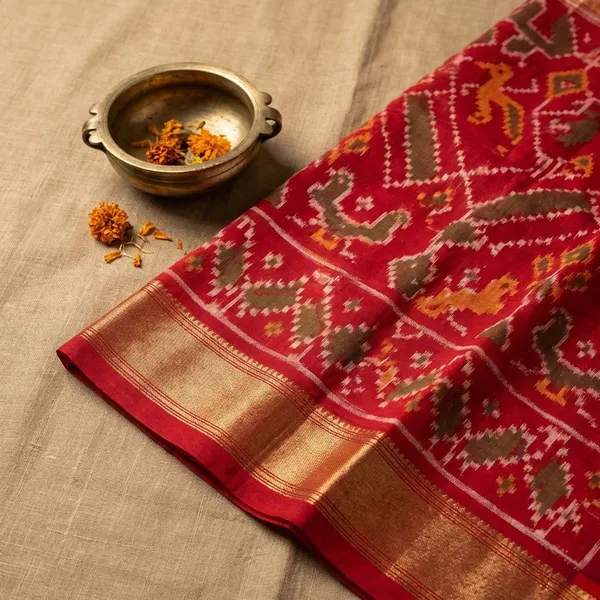 Red_Designer_Printed_And_Dolla_Silk_Fabric_Sarees