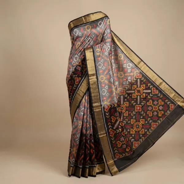 Multicolor_Designer_Printed_And_Dolla_Silk_Fabric_Sarees