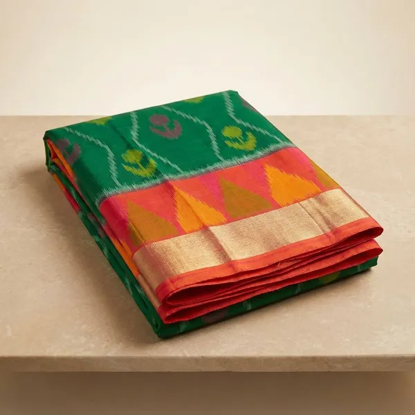 Multicolor_Designer_Printed_And_Dolla_Silk_Fabric_Sarees