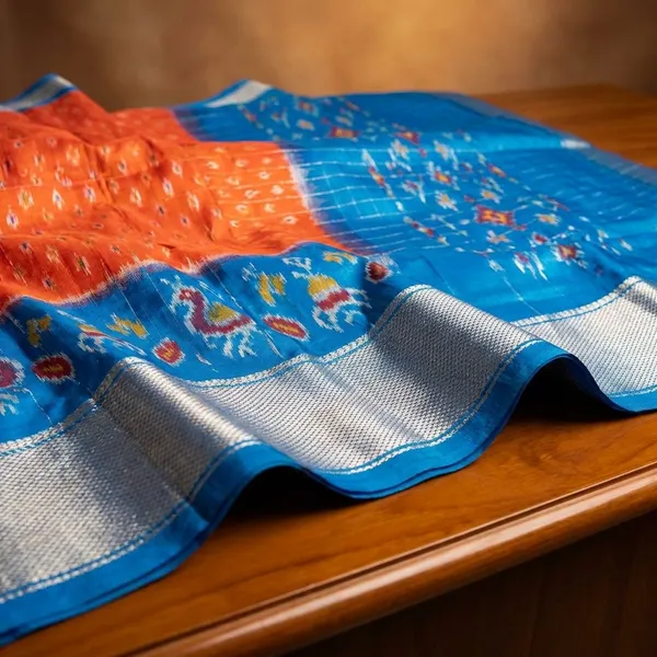 Multicolor_Ikkat_Saree_And_Dolla_Silk_Sarees