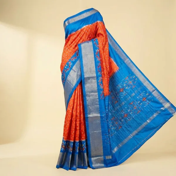 Multicolor_Ikkat_Saree_And_Dolla_Silk_Sarees