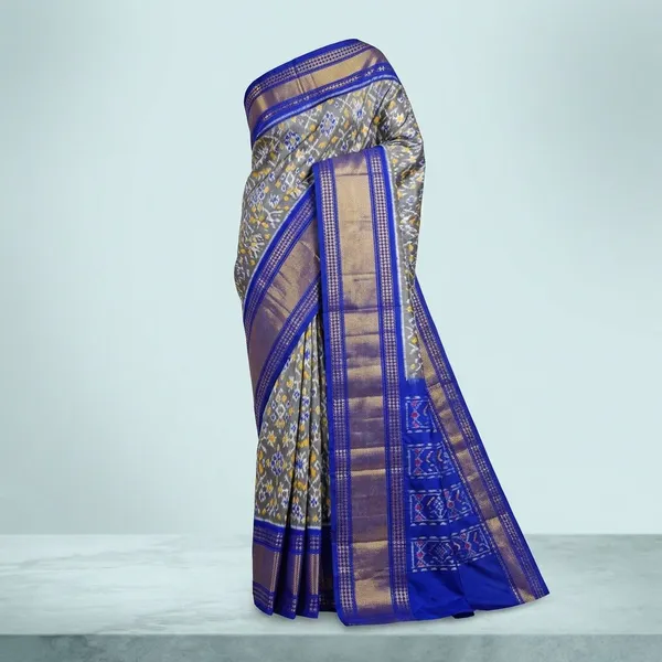Multicolor_Designer_Ikkat_Saree