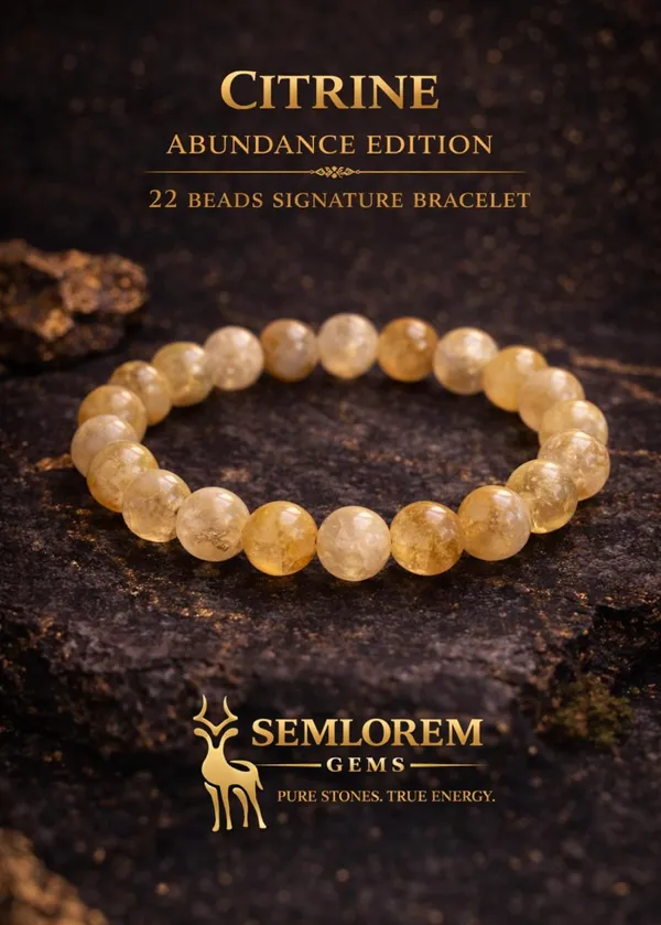 Yellow_Citrine_Abundance_Edition_22_Beads_Signature_Bracelet