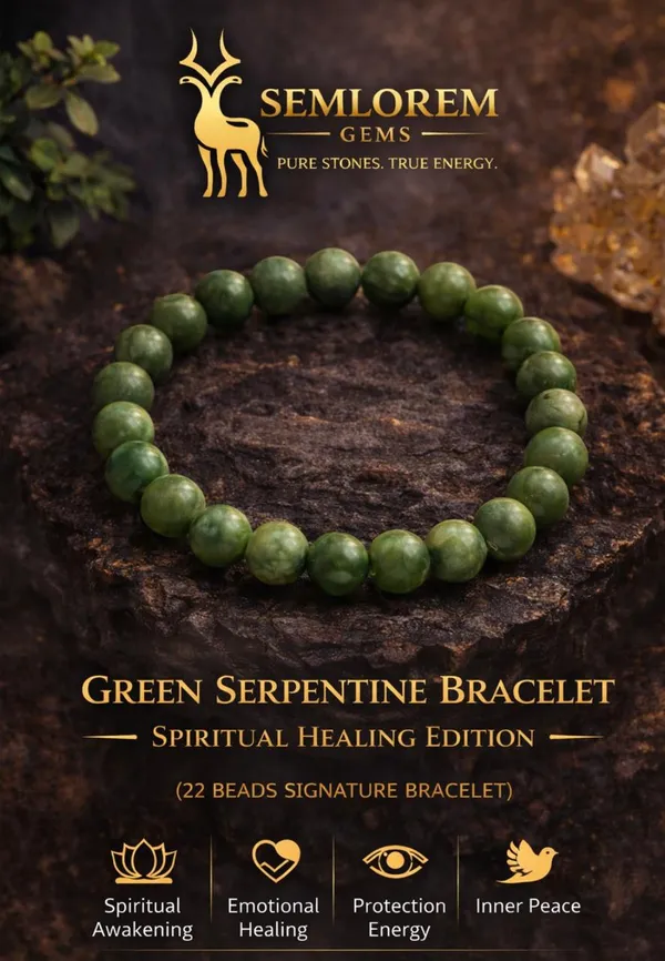 Green_Serpentine_Natural_Stone_Healing_Bracelet_22_Beads