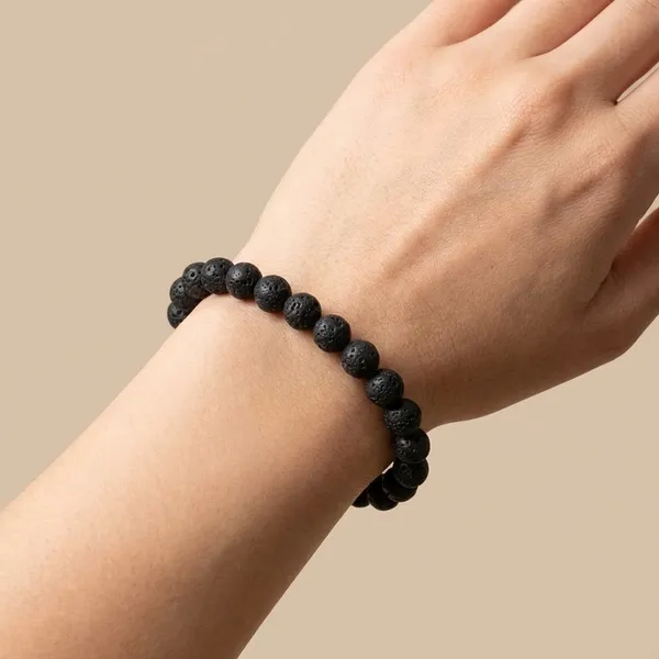 Black_Gems_Lava_Protection_Edition_22_Beads_Signature_Bracelet