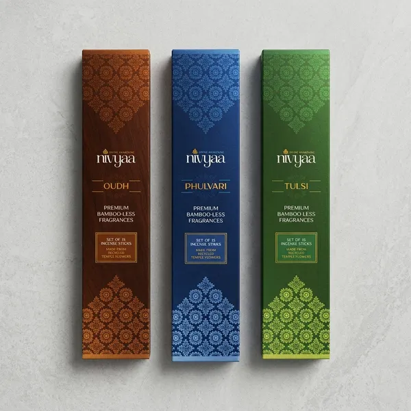 Phulvari,Oudh_And_Tulsi_Bambooless_Incense_Sticks_Pack_Of_3
