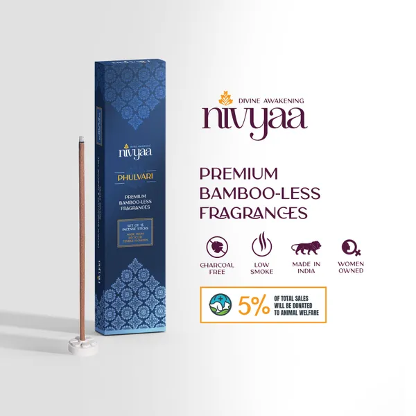 Phulvari,Oudh_And_Tulsi_Bambooless_Incense_Sticks_Pack_Of_3