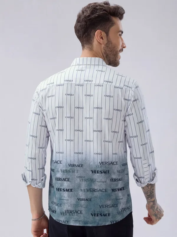 Black_And_White_Cotton_Casual_Printed_Full_Sleeve_Shirt_For_Men