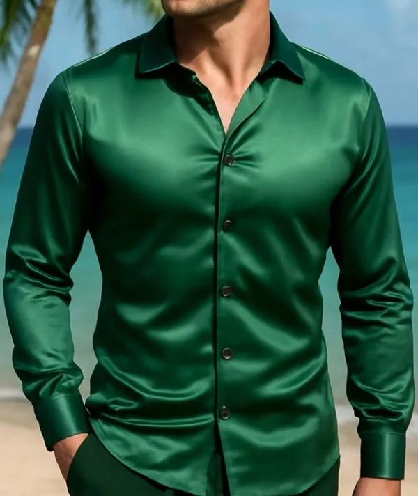Green_Satin_Solid_Full_Sleeve_Shirt_For_Men