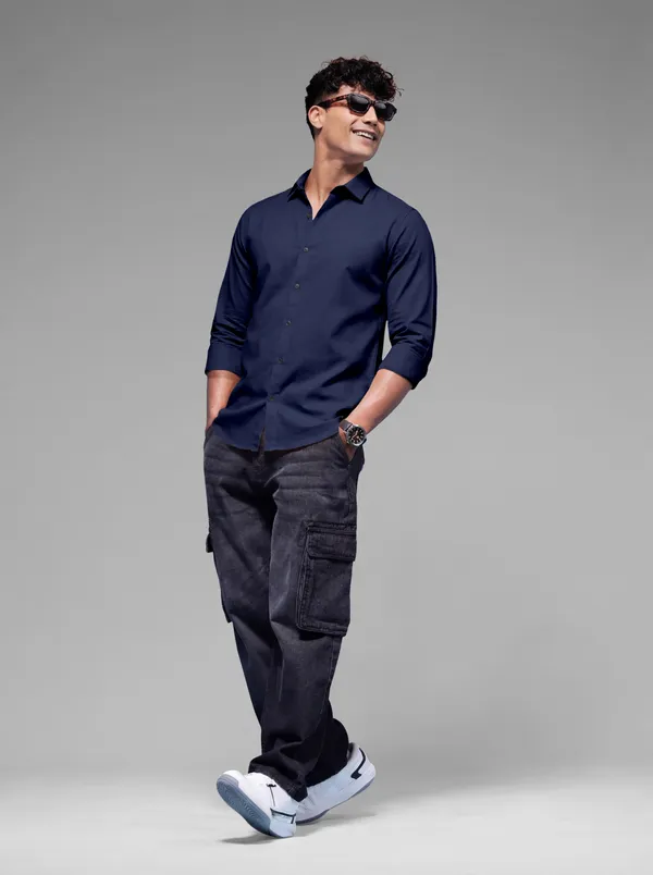 Blue_Cotton_Casual_Solid_Full_Sleeve_Shirt_For_Men
