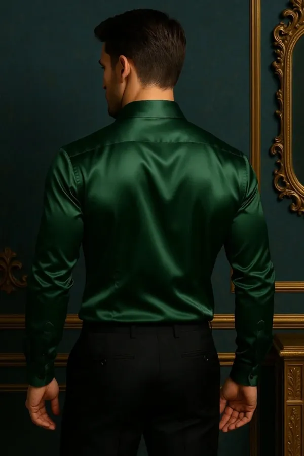 Green_Satin_Solid_Full_Sleeve_Shirt_For_Men