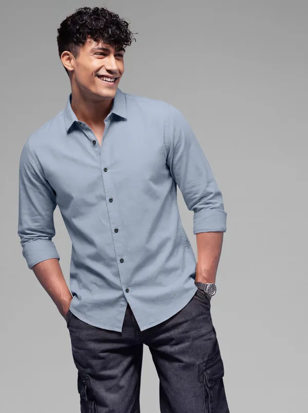 Grey_Cotton_Casual_Solid_Full_Sleeve_Shirt_For_Men