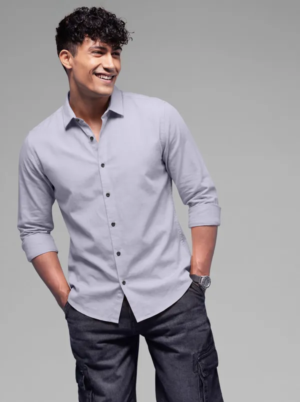 Lavender_Cotton_Casual_Solid_Full_Sleeve_Shirt_For_Men