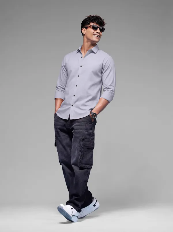 Lavender_Cotton_Casual_Solid_Full_Sleeve_Shirt_For_Men