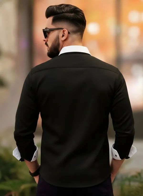 Black_Satin_Solid_Full_Sleeve_Shirt_For_Men