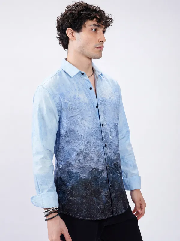 Black_And_Blue_Cotton_Casual_Printed_Full_Sleeve_Shirt_For_Men