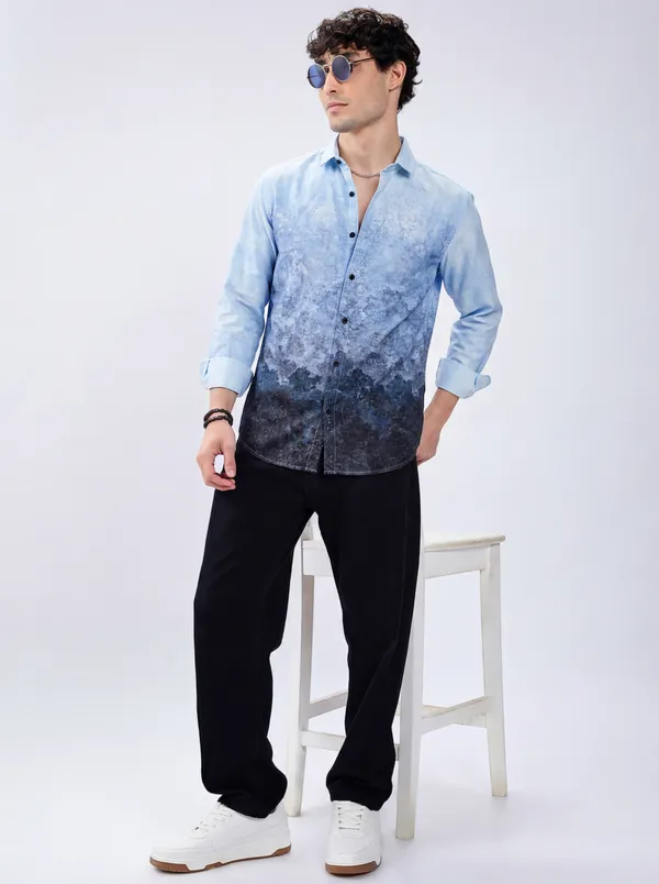 Black_And_Blue_Cotton_Casual_Printed_Full_Sleeve_Shirt_For_Men