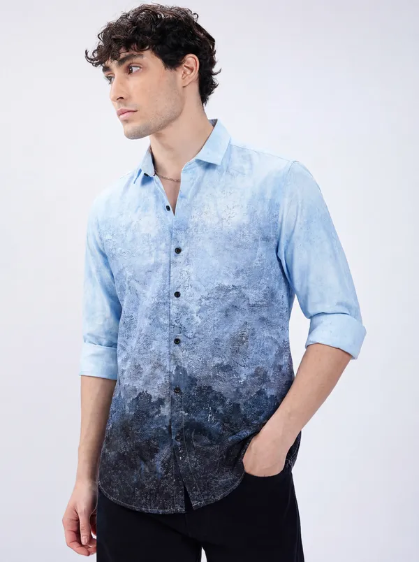 Black_And_Blue_Cotton_Casual_Printed_Full_Sleeve_Shirt_For_Men
