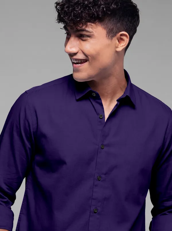 Violet_Cotton_Casual_Solid_Full_Sleeve_Shirt_For_Men
