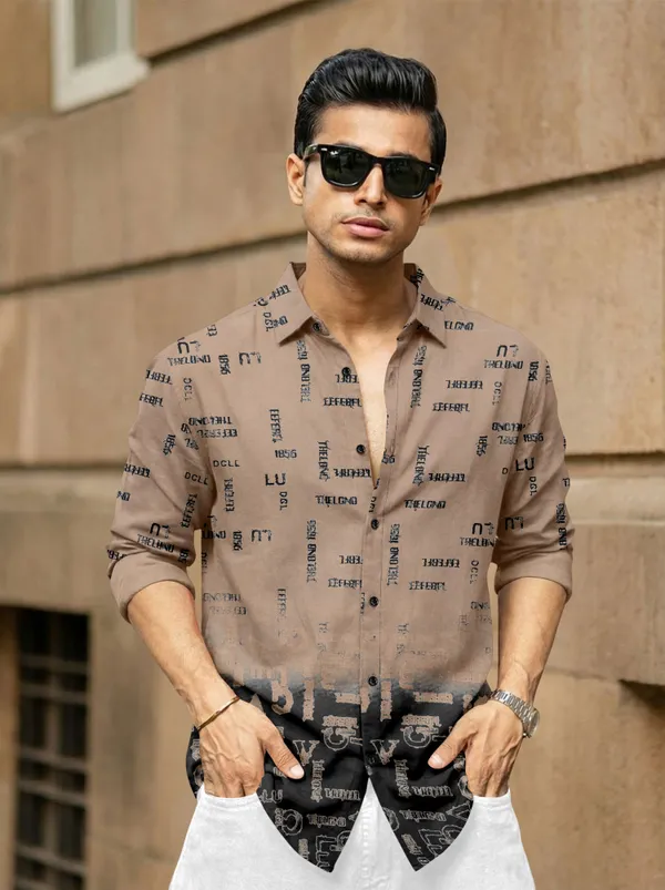 Beige_Cotton_Blend_Printed_Full_Sleeve_Shirt_For_Men